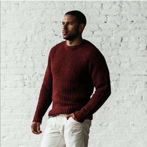 Taylor Stitch- The Fisherman Sweater
in Loden